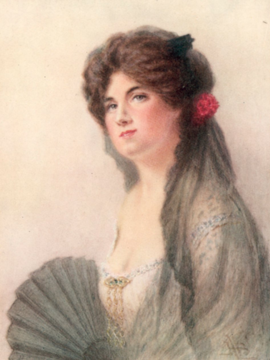 Evan Harrington: Louisa (The Countess de Saldar) by Herbert Bedford