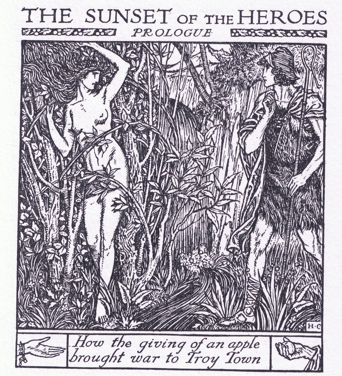 How the Giving of an Apple Brought War to Troy by Herbert Cole