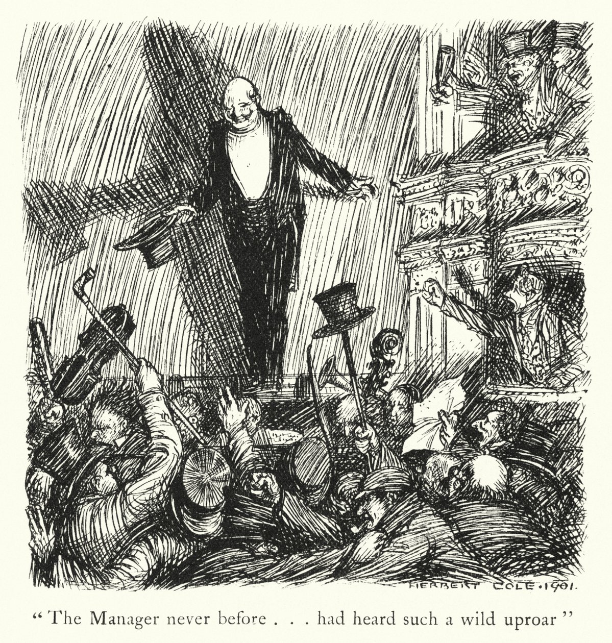 Ingoldsby Legends: A Row in an Omnibus, Box by Herbert Cole