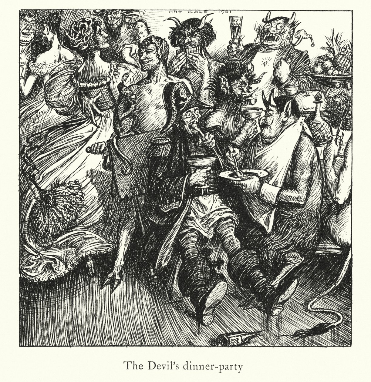 Ingoldsby Legends: The Lay of St Cuthbert by Herbert Cole