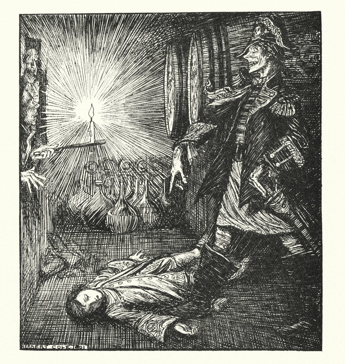 Ingoldsby Legends: The Wedding-Day by Herbert Cole