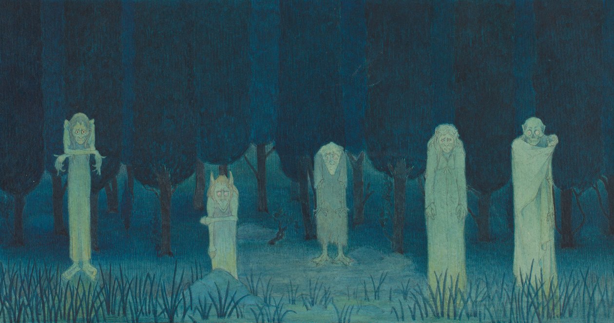 Five Ghouls by Herbert E. Crowley