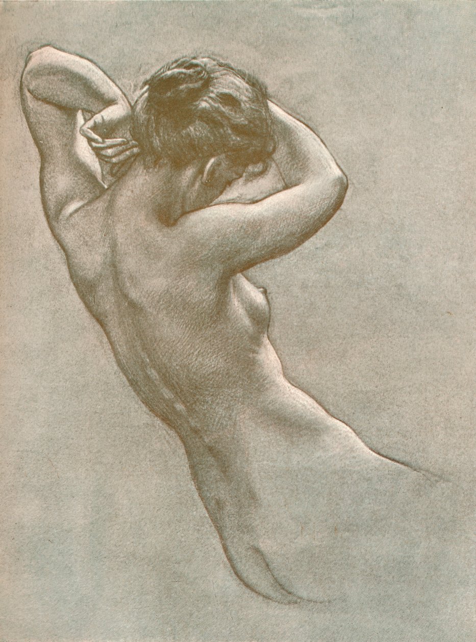 Study for Prospero Summoning Nymphs and Deities by Herbert James Draper