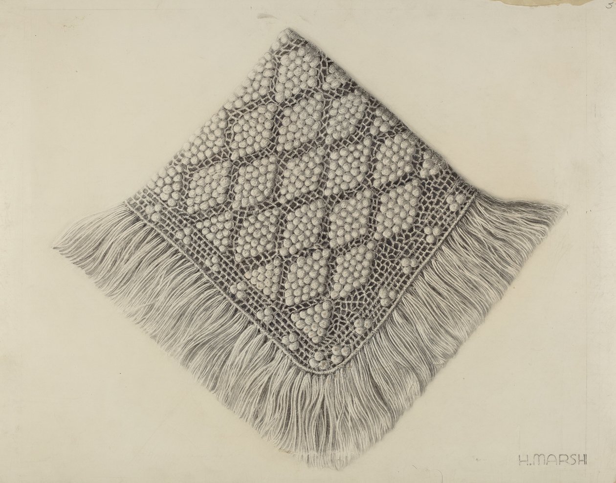 Crochet Doily by Herbert Marsh