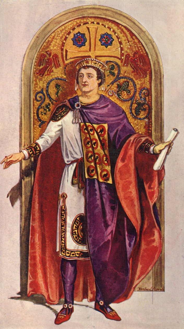 The Emperor Justinian - Sixth Century, A.D., 1924 by Herbert Norris