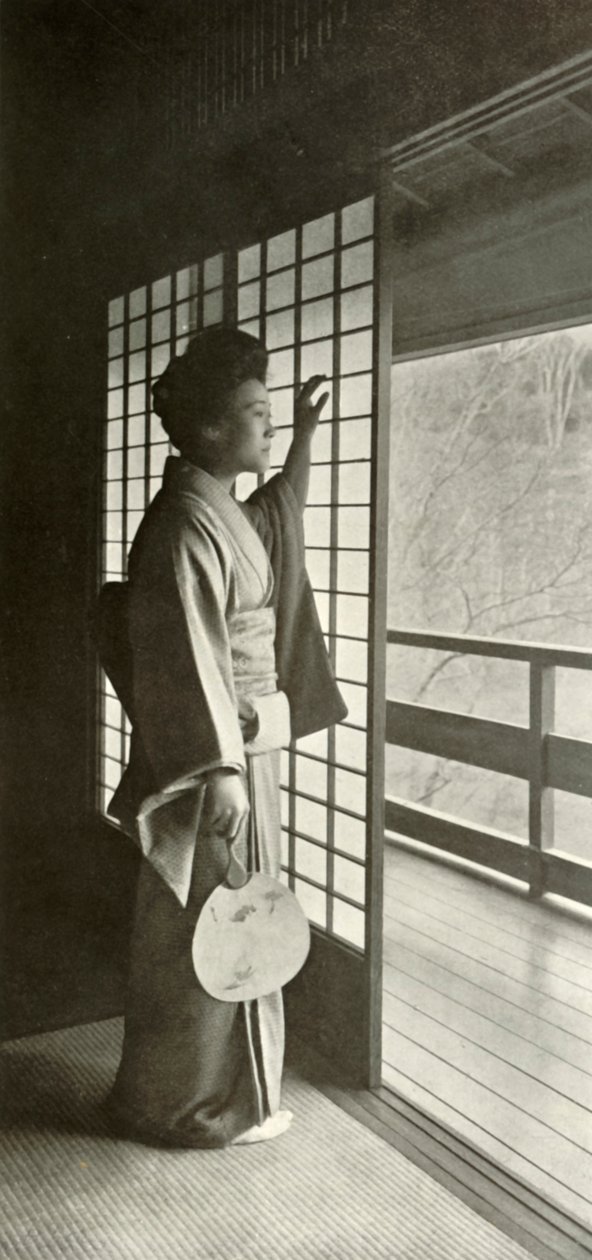 A Study by the Shoji by Herbert Ponting