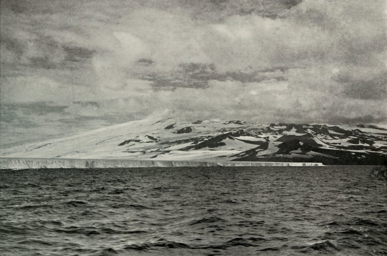 The Barrier and Mount Terror by Herbert Ponting