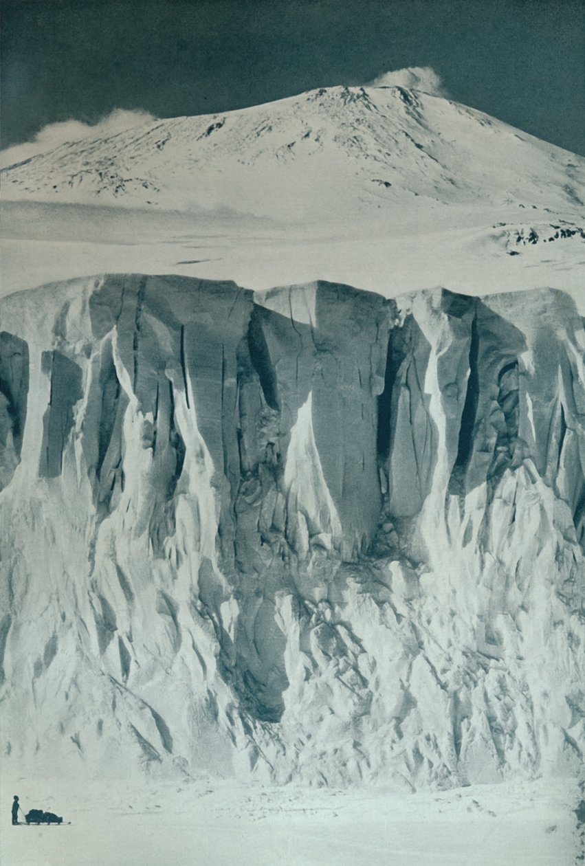 The Ramparts of Mount Erebus, c1911 by Herbert Ponting