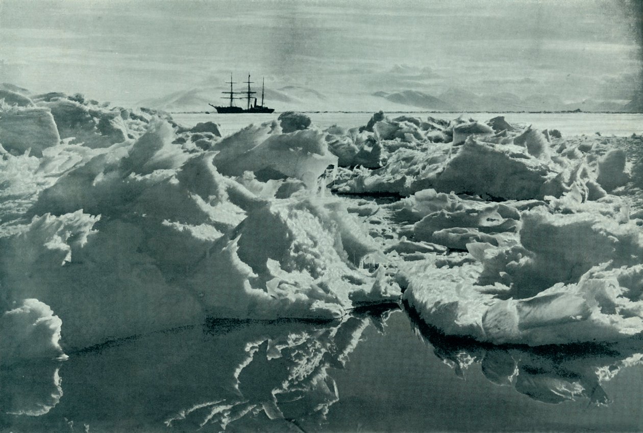 The Terra Nova in McMurdo Sound, c1910-1913 by Herbert Ponting