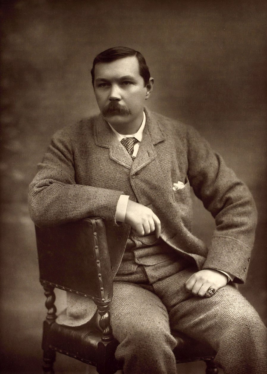 Portrait of Sir Arthur Conan Doyle by Herbert Rose Barraud