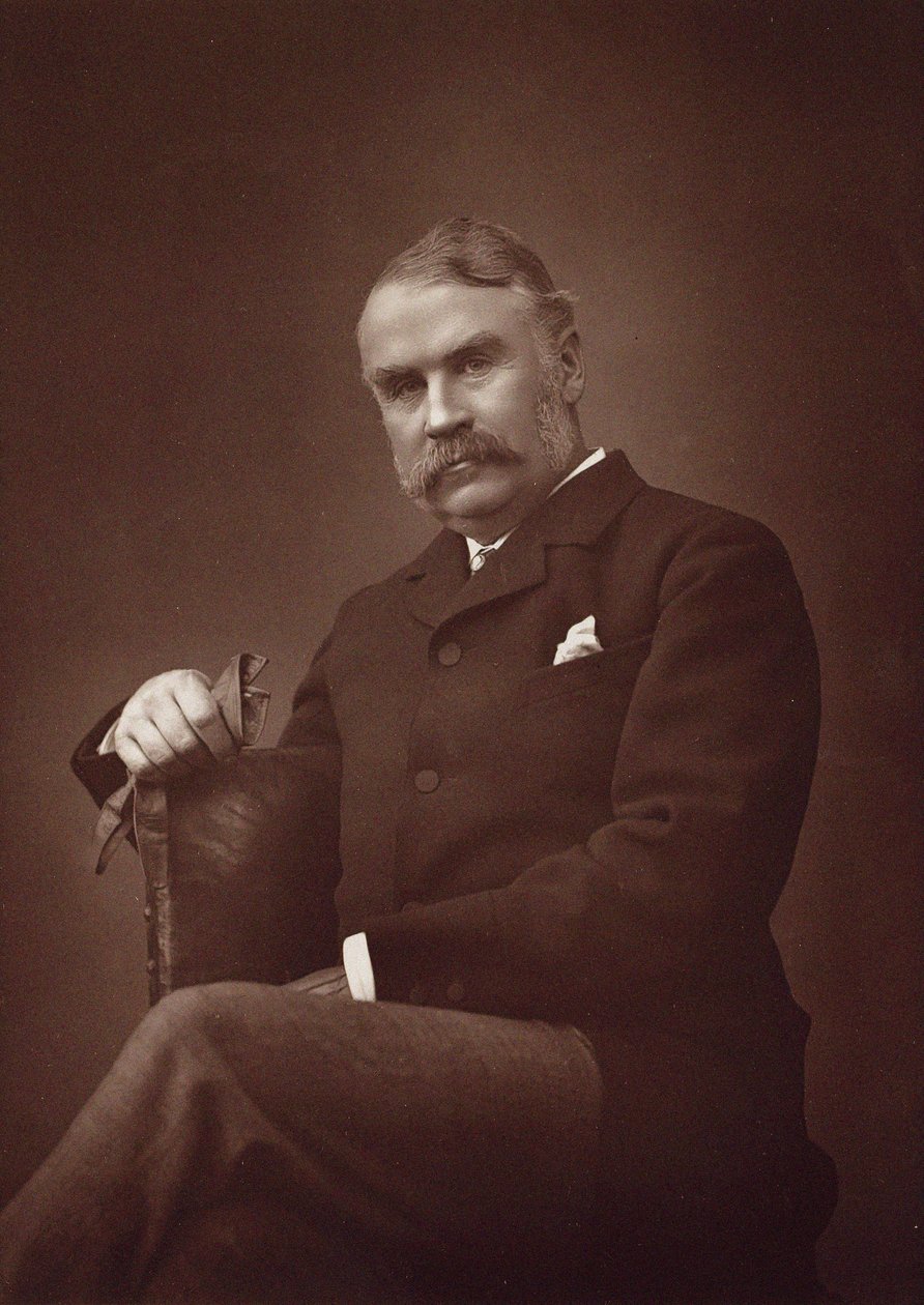 Portrait of Sir William Schwenck Gilbert by Herbert Rose Barraud