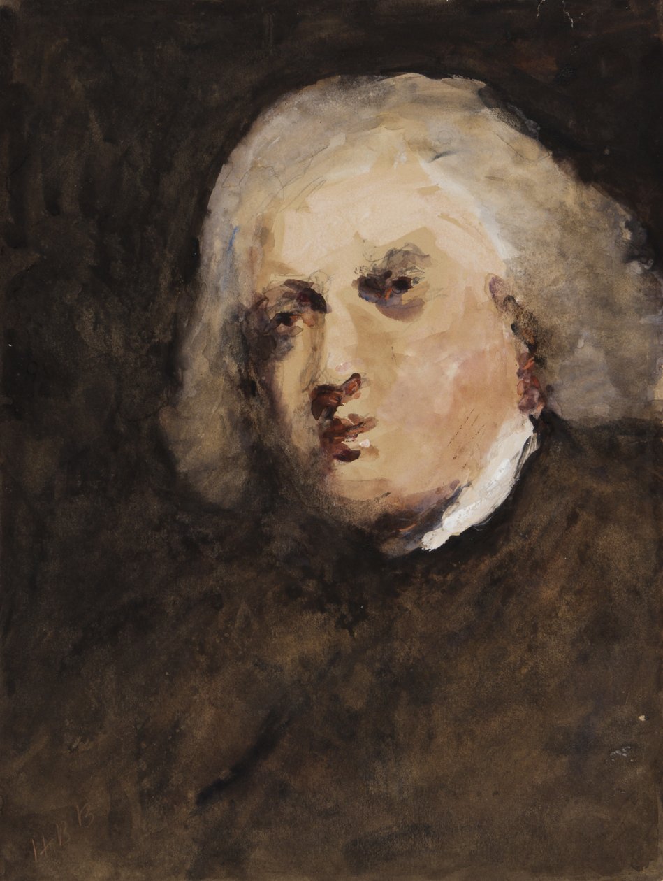 Dr Johnson, after Reynolds by Hercules Brabazon Brabazon