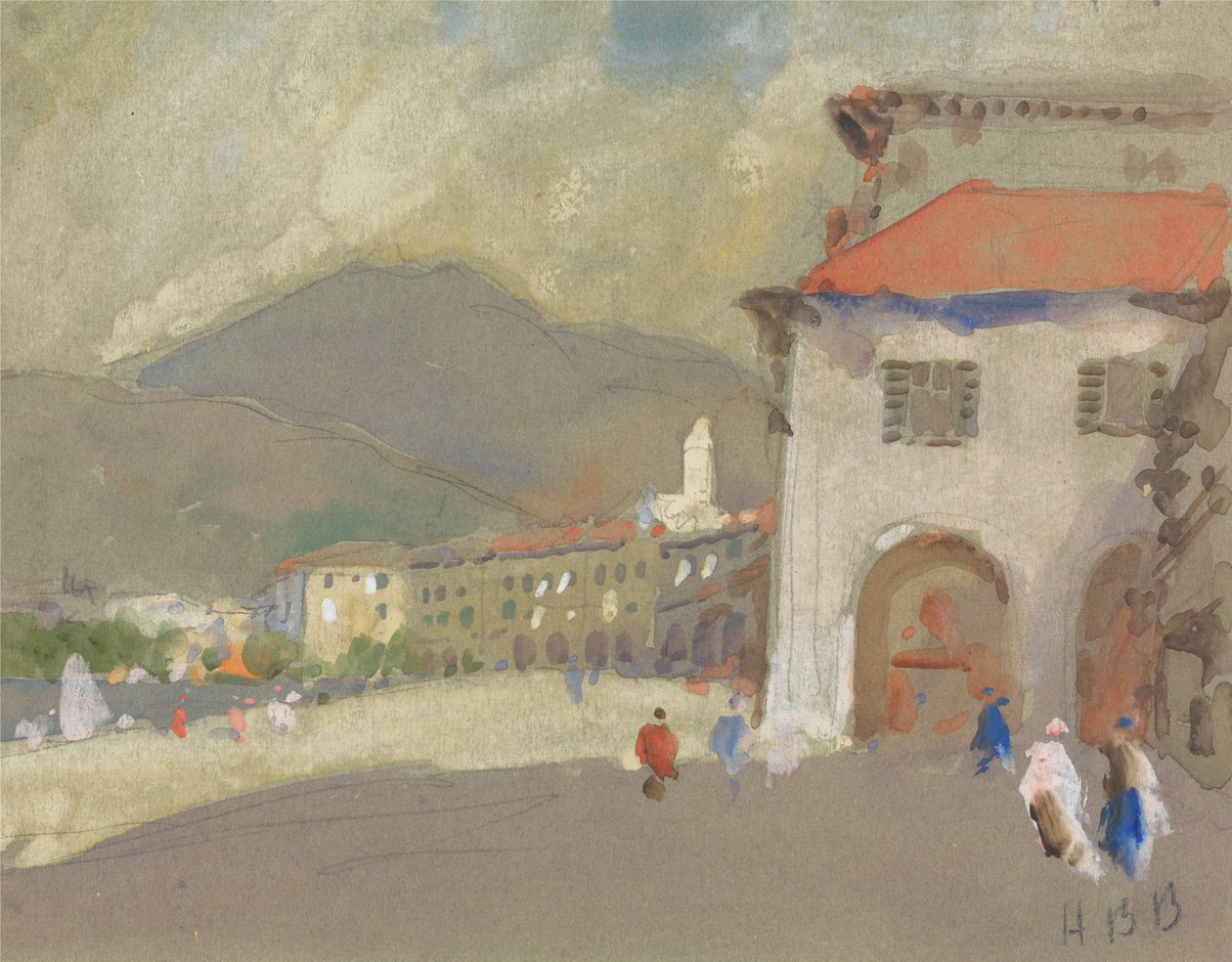 Lugano by Hercules Brabazon Brabazon