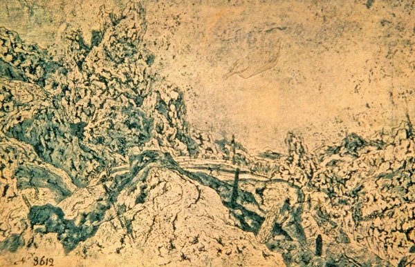 Rocky Landscape with Tower in Distance by Hercules Seghers