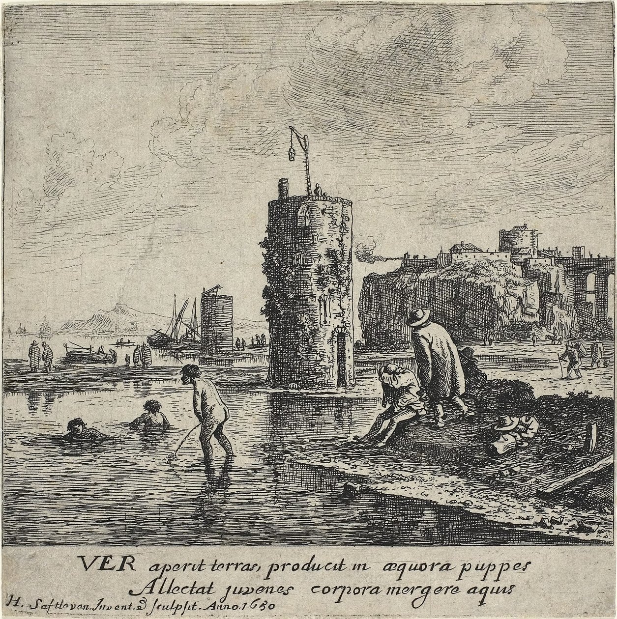 Spring by Herman the Younger Saftleven