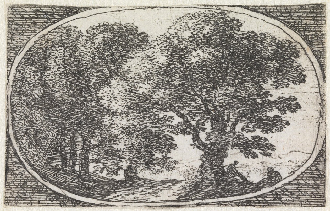Landscape (No. 10 from the series: Variae Campestrum Fantasiae) by Herman van Swanevelt