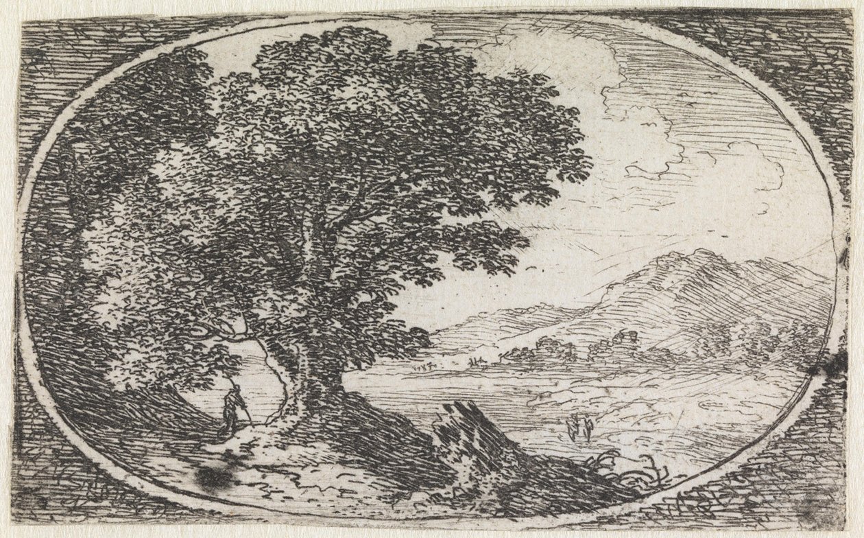 Landscape (No. 13 from the series: Various Countryside Fantasies) by Herman van Swanevelt