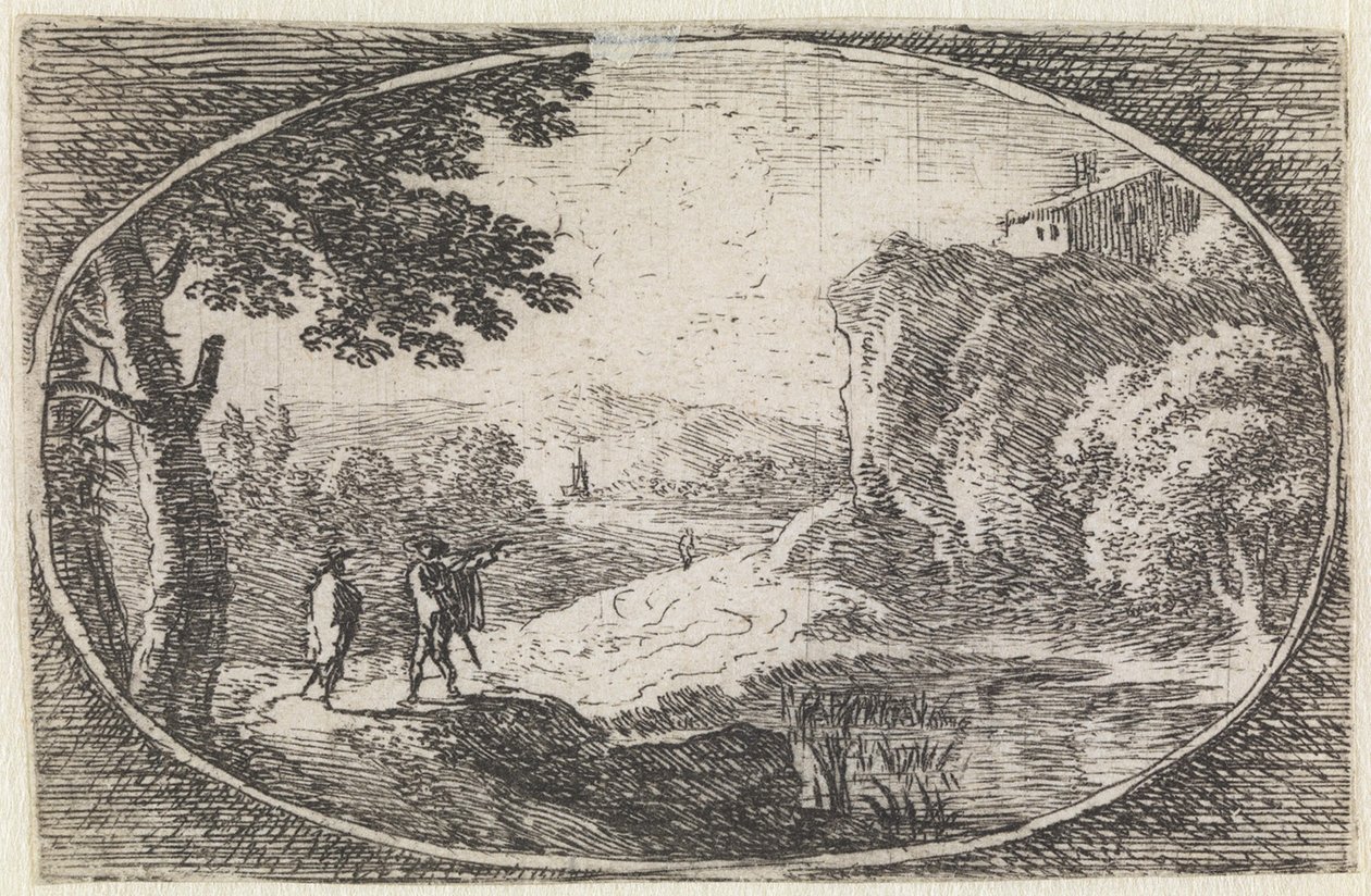 Landscape (No. 15 from the series: Various Countryside Fantasies) by Herman van Swanevelt