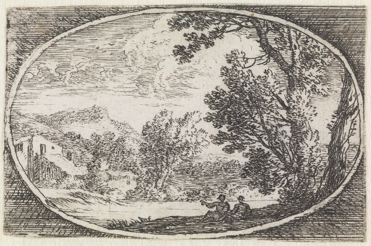 Landscape (No. 21 from the series: Various Countryside Fantasies) by Herman van Swanevelt