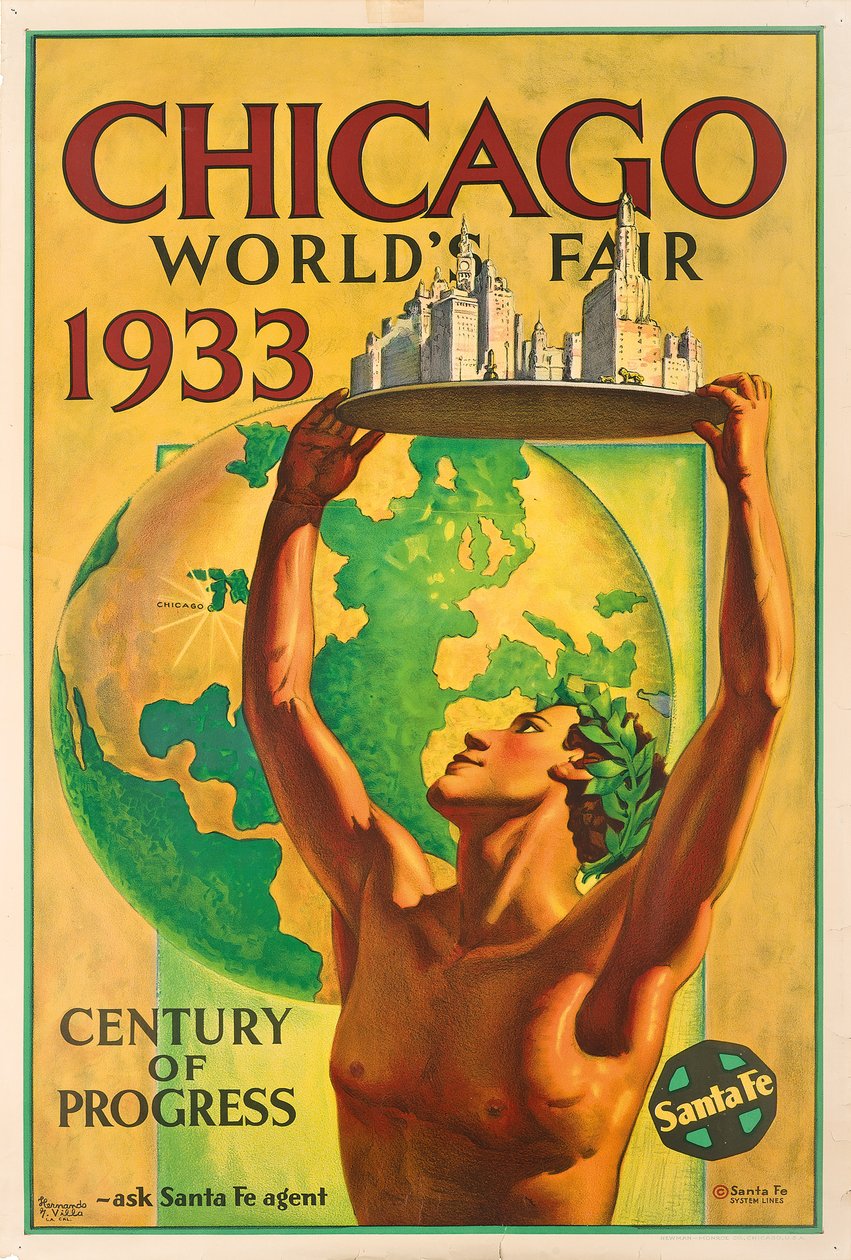 Poster Advertising the 1933 World