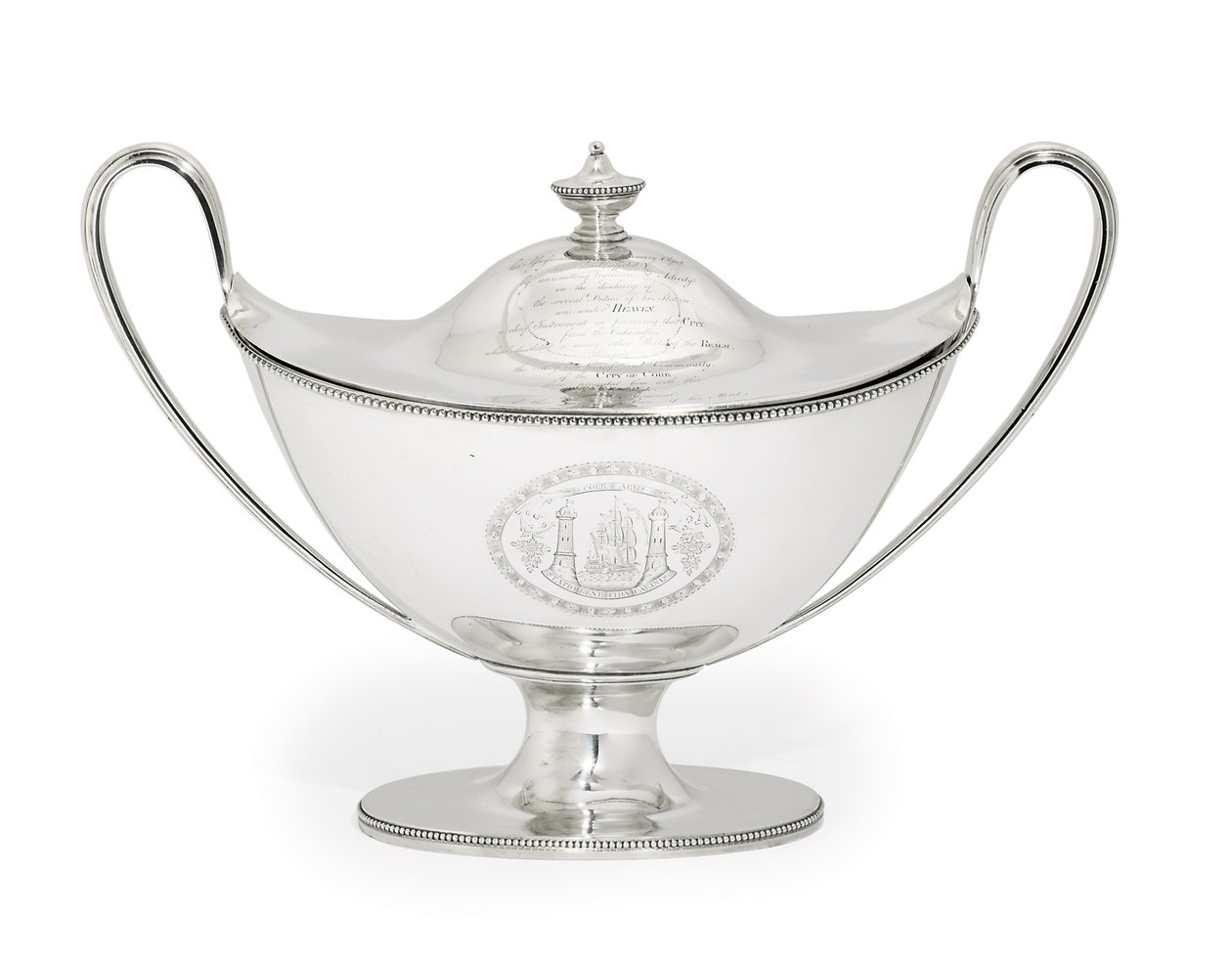 George III Soup Tureen and Cover, 1787 by Hester Bateman