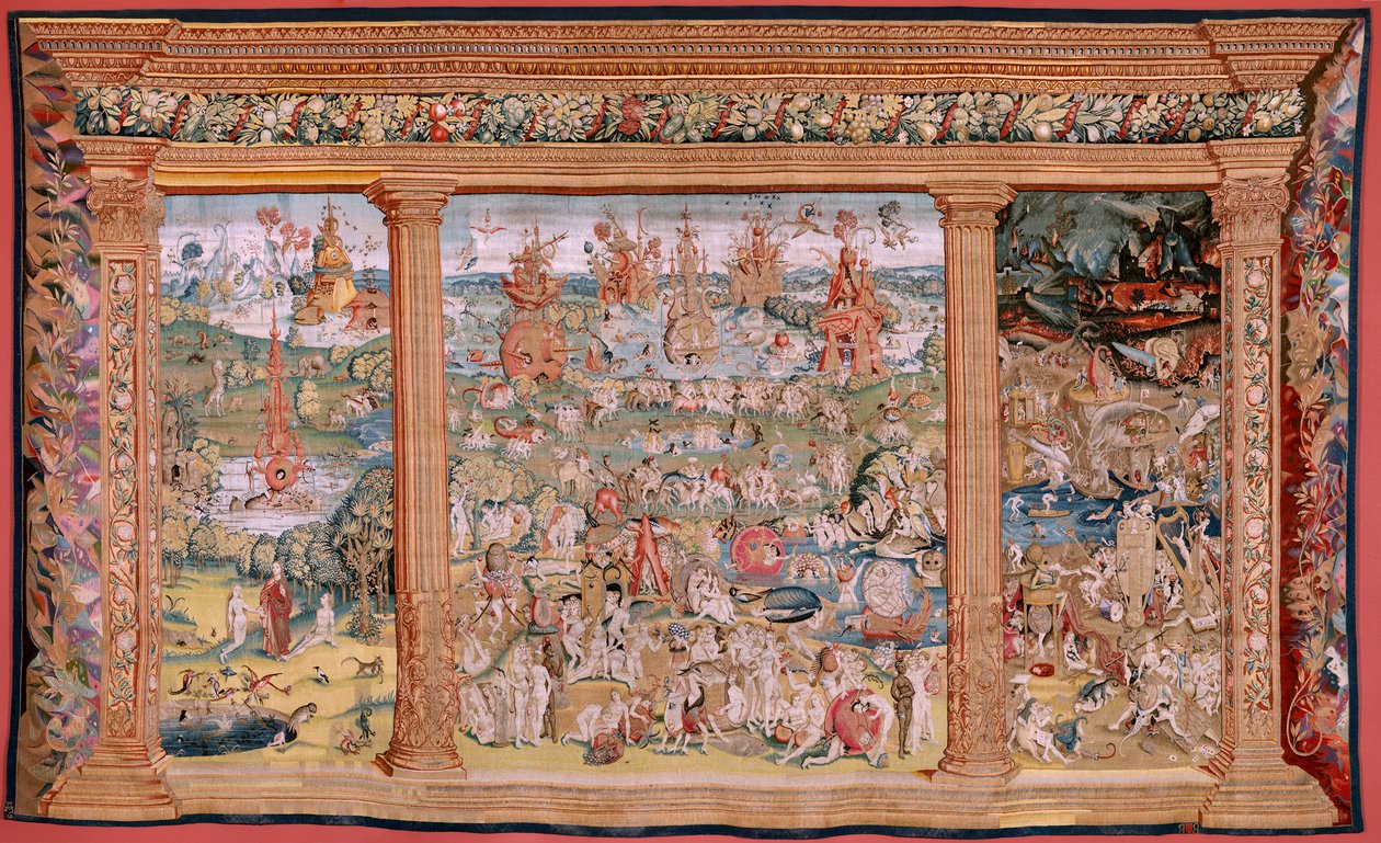 Garden of earthly delights tapestry clearance