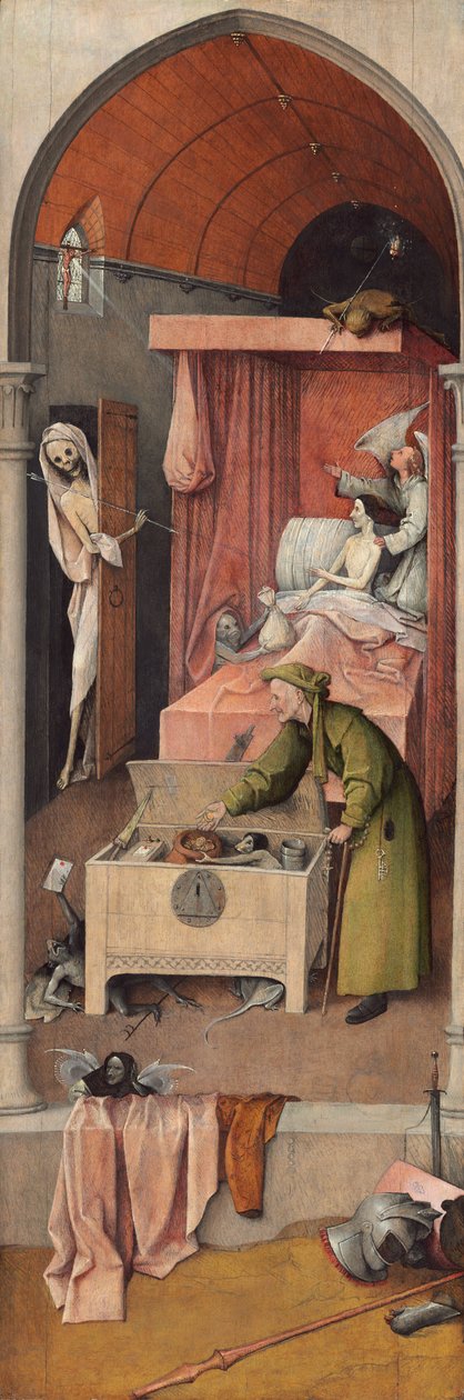 Death and the Miser by Hieronymus Bosch