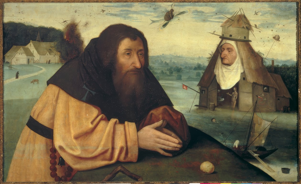 The Temptation of Saint Anthony by Hieronymus Bosch