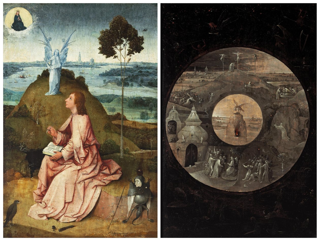 John on Patmos / Scenes of the Passion of Christ by Hieronymus Bosch