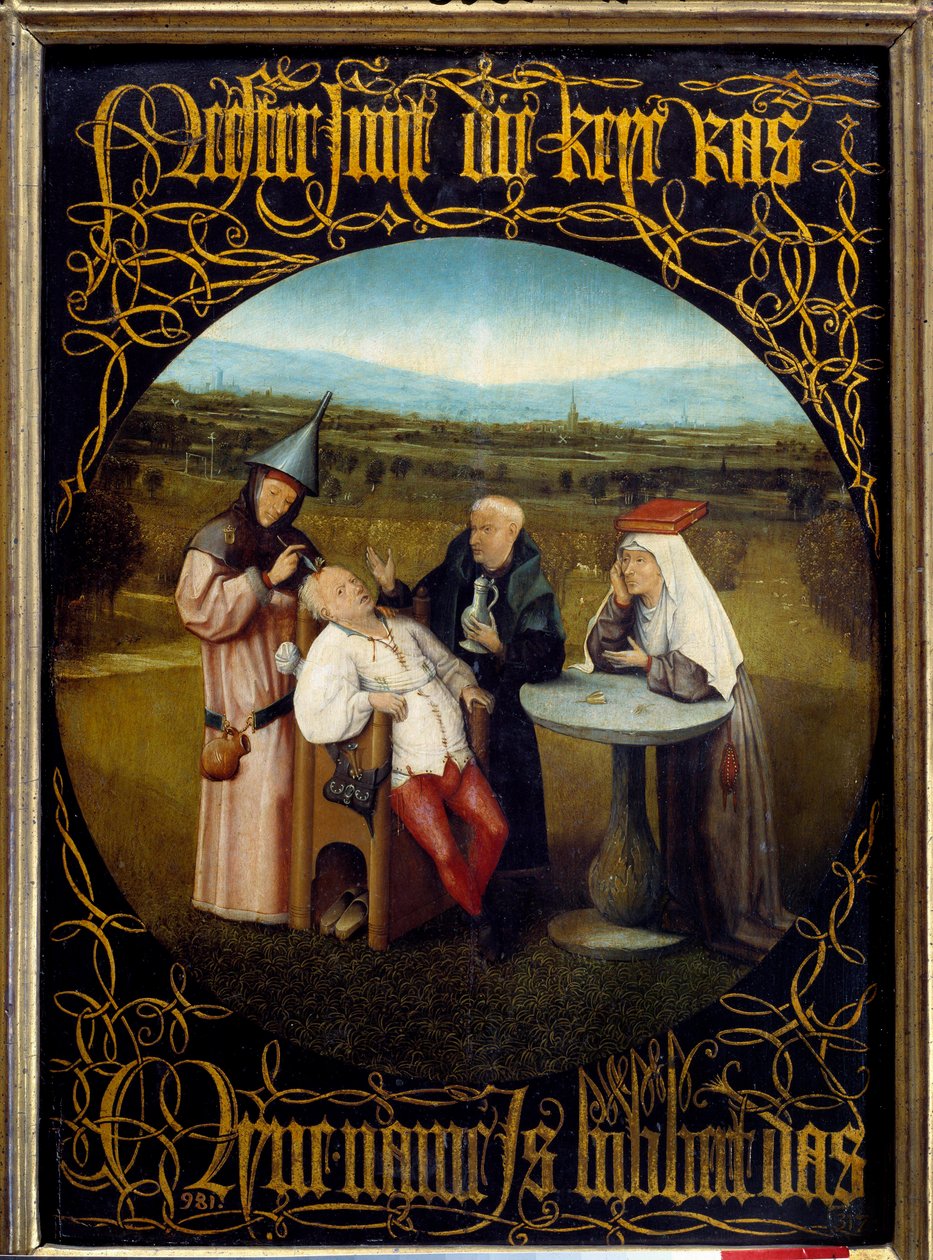 The Extraction of the Stone of Folly by Hieronymus Bosch