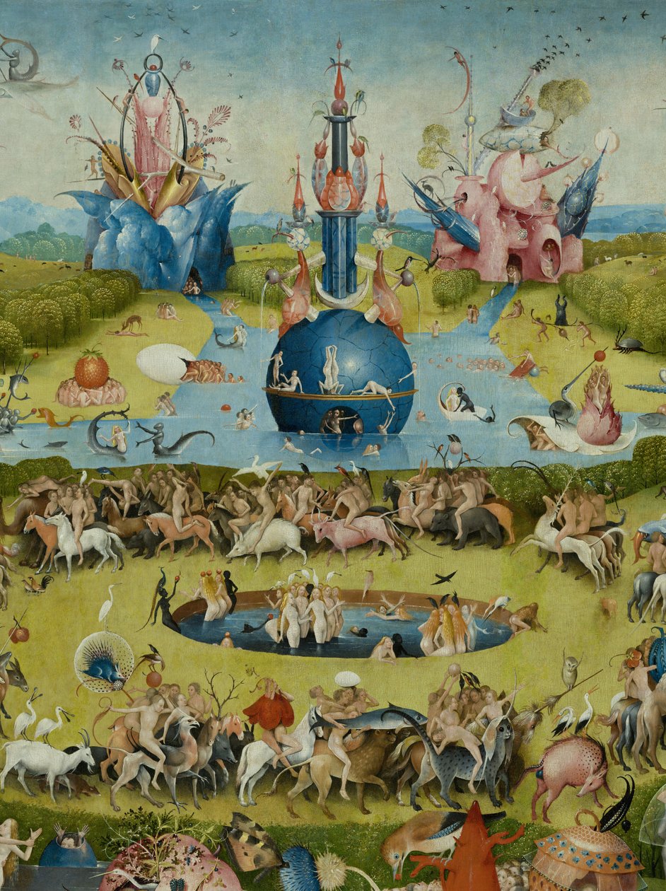 BOSCH ボス :The Garden of Earthly Delights The Garden of Earthly Delights • Hieronymus Bosch • Canvas