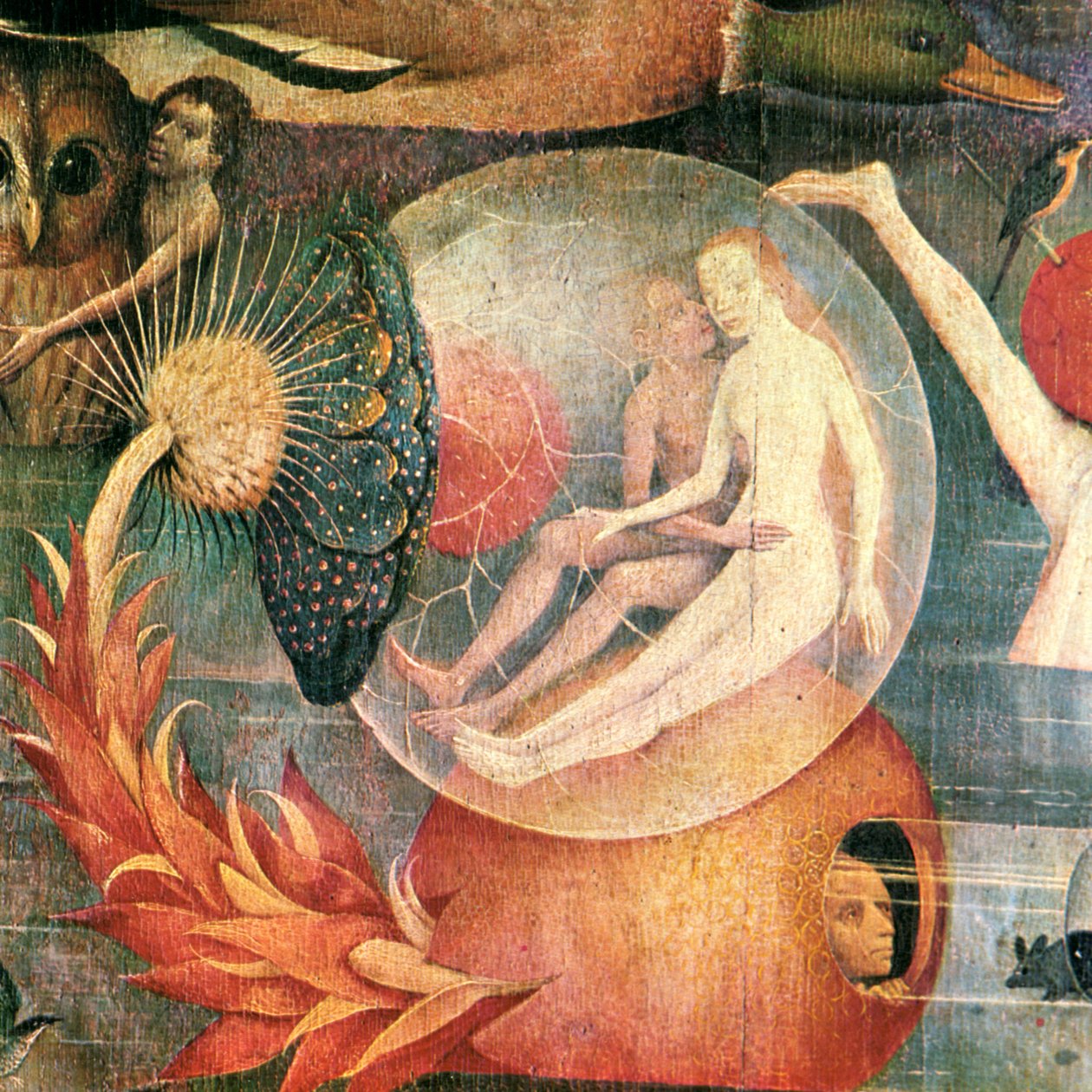 The Garden of Earthly Delights (Detail) by Hieronymus Bosch