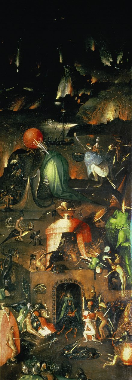 The Last Judgement (Altarpiece): Interior of Right Wing by Hieronymus Bosch