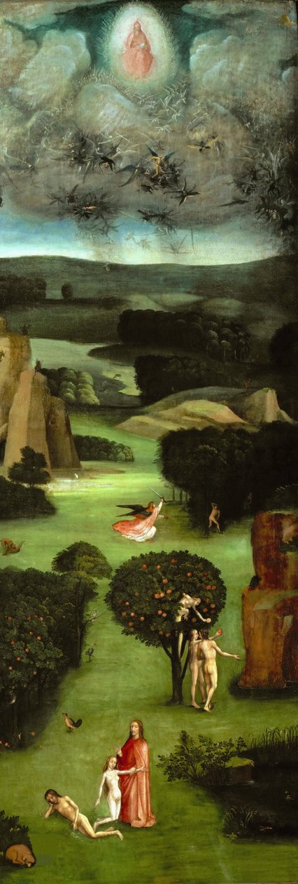 The Last Judgment Triptych (detail), ca 1485 by Hieronymus Bosch