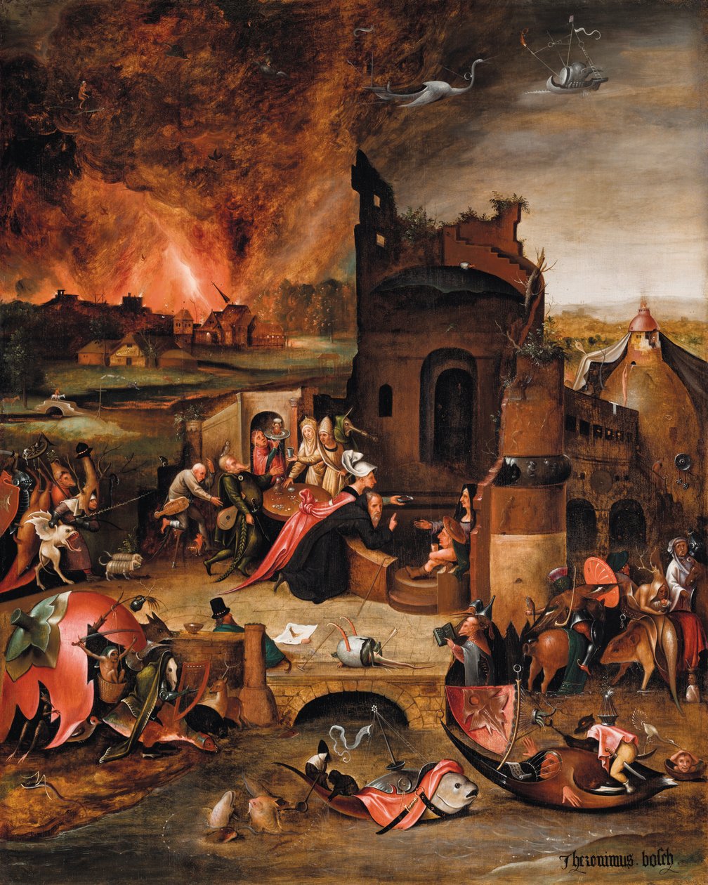 The Temptation of Saint Anthony the Great by Hieronymus Bosch