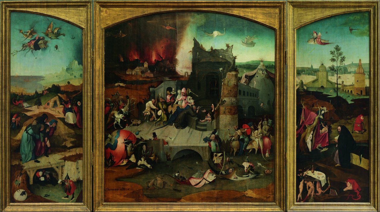 The Temptation of St Anthony (detail) by Hieronymus Bosch