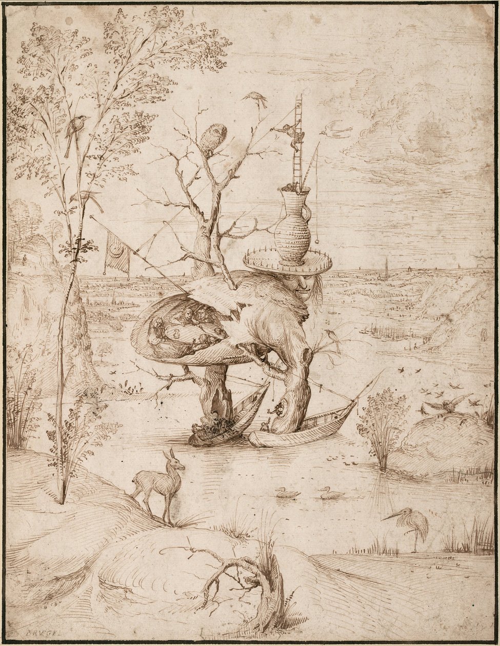 The Tree Man (detail) by Hieronymus Bosch
