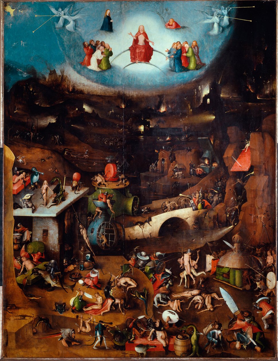 Triptych of the Last Judgement (central panel) by Hieronymus Bosch
