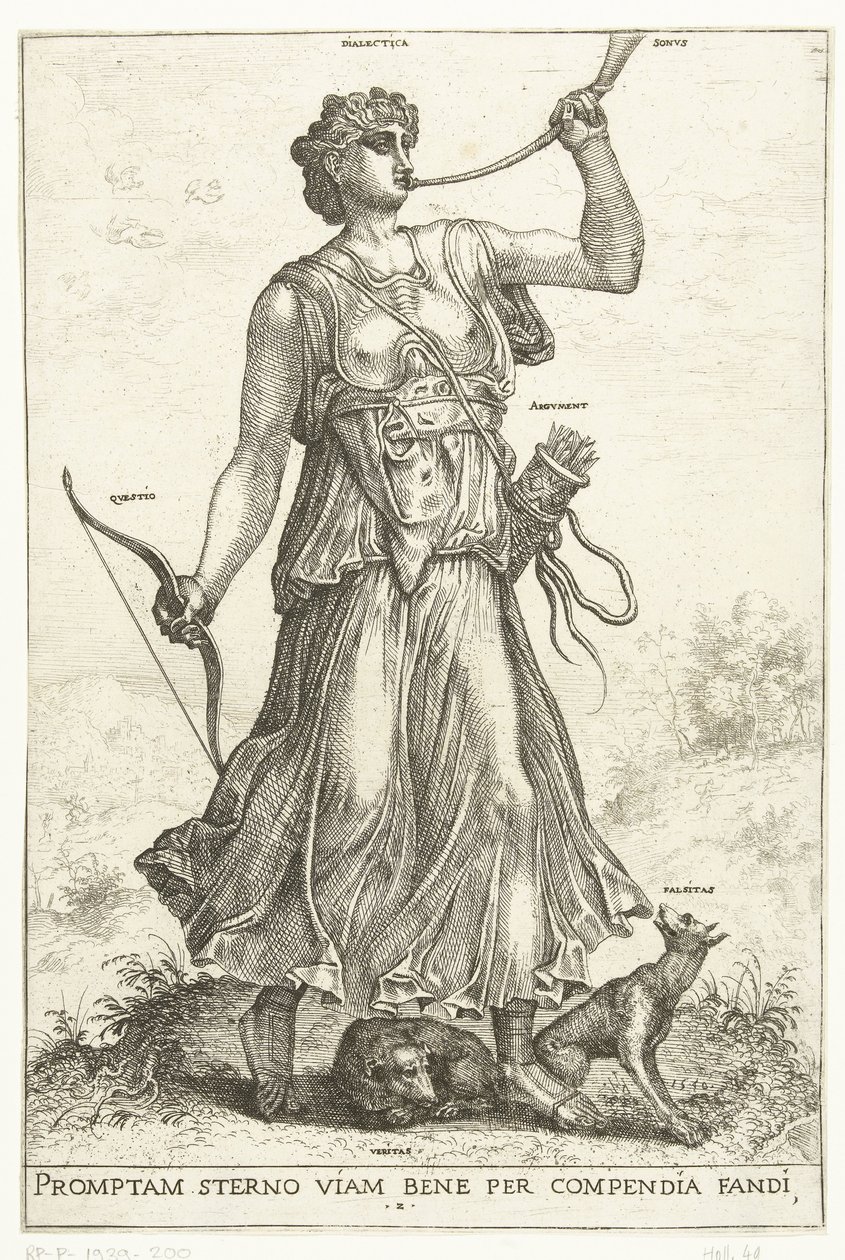 Dialectic by Hieronymus Cock