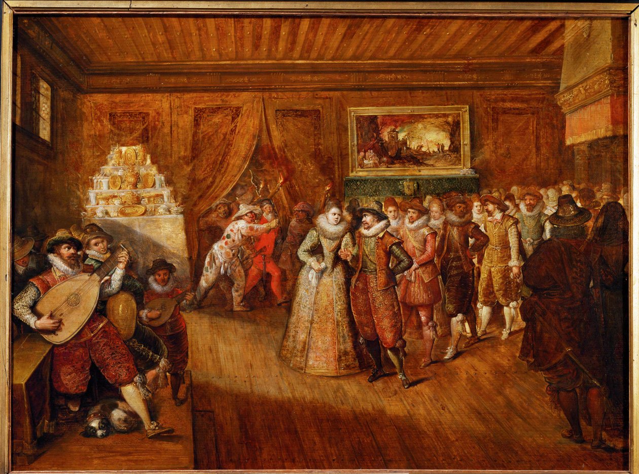 The Wedding Dance by Hieronymus Francken