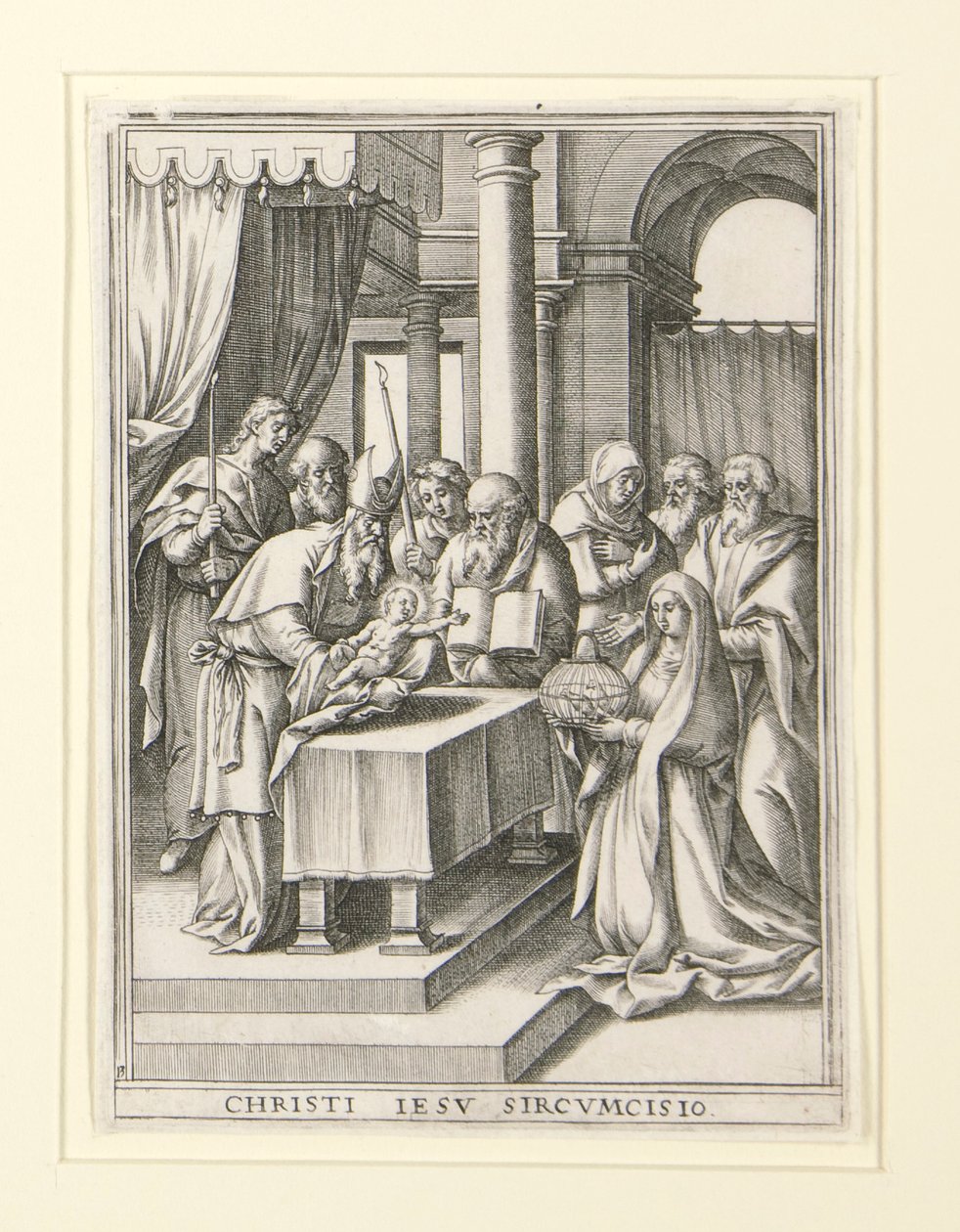 Six Scenes of the Life of the Virgin by Hieronymus Wierix