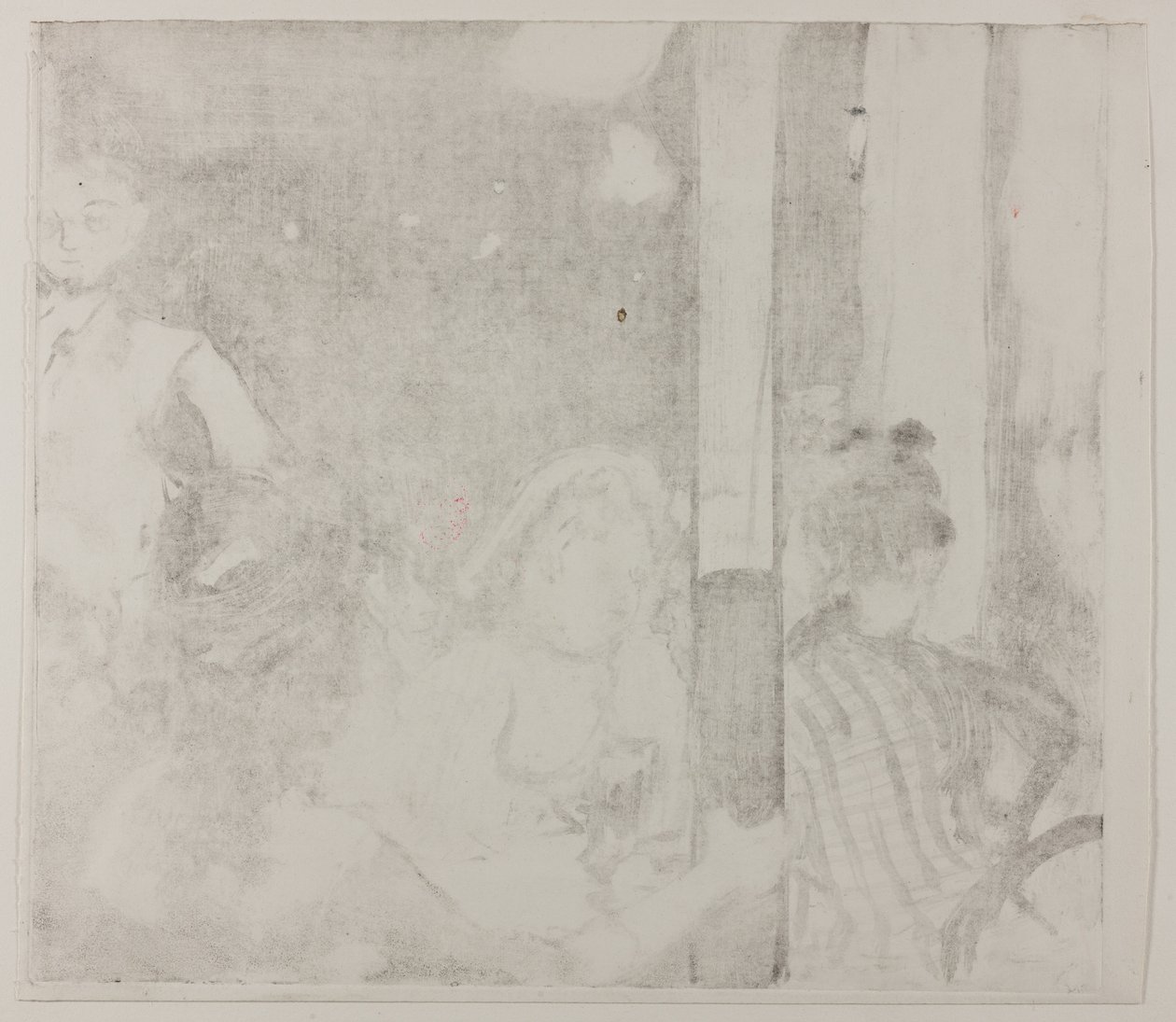 Women in Front of a Café, Evening by Hilaire Germain Edgar Degas