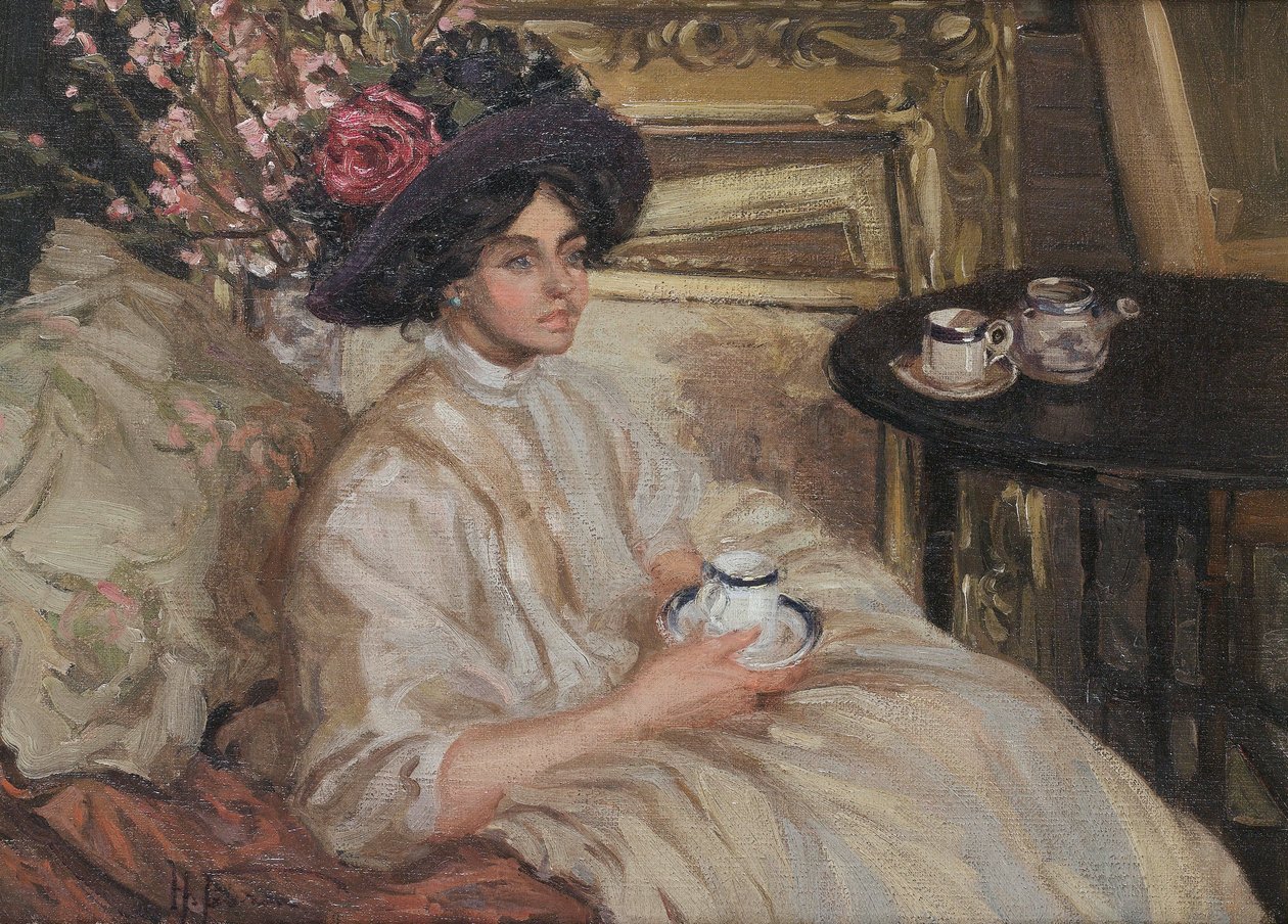 Afternoon Tea by Hilda Fearon