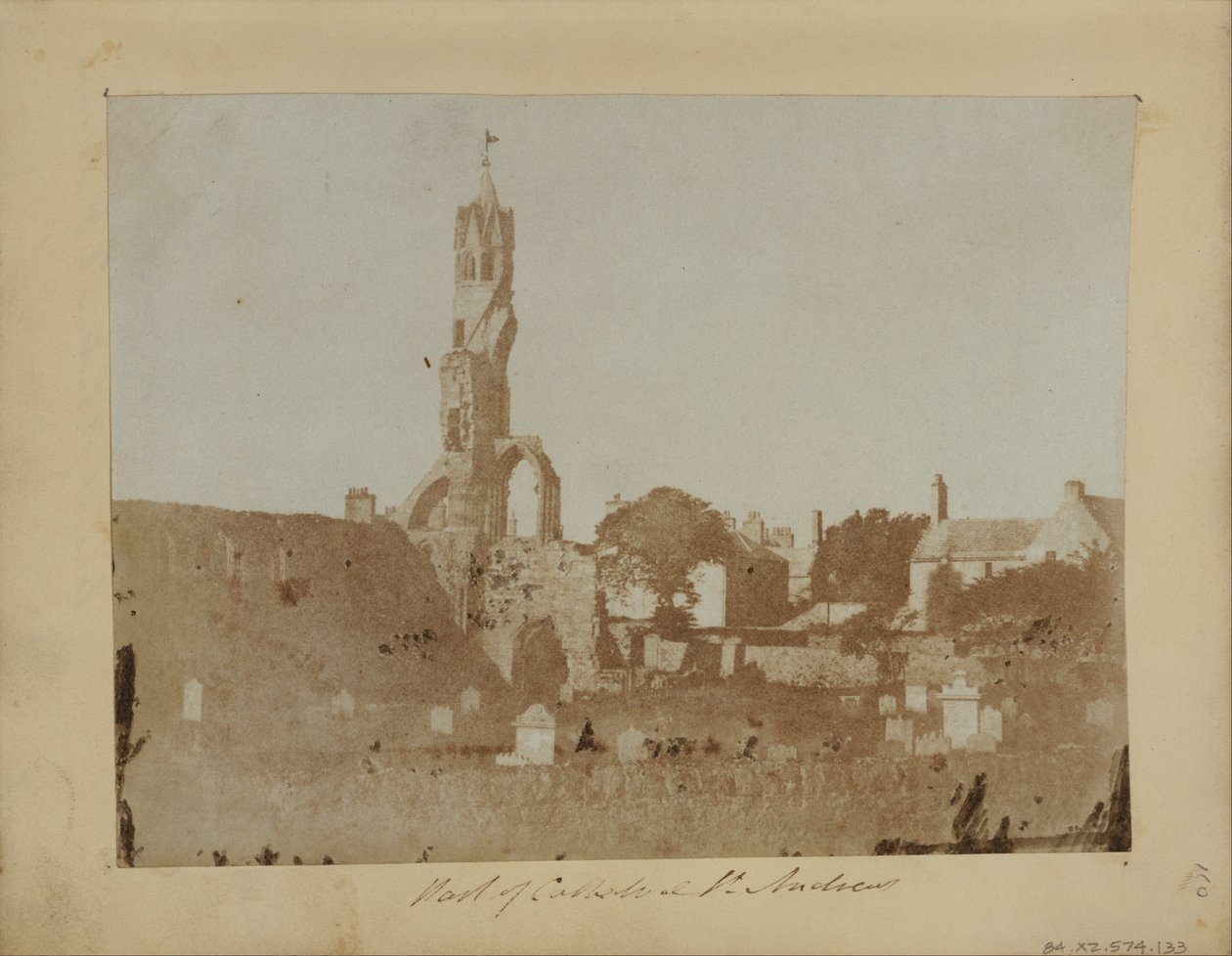 The West End of St. Andrews and the Cathedral Precinct from the Northeast by Hill and Adamson