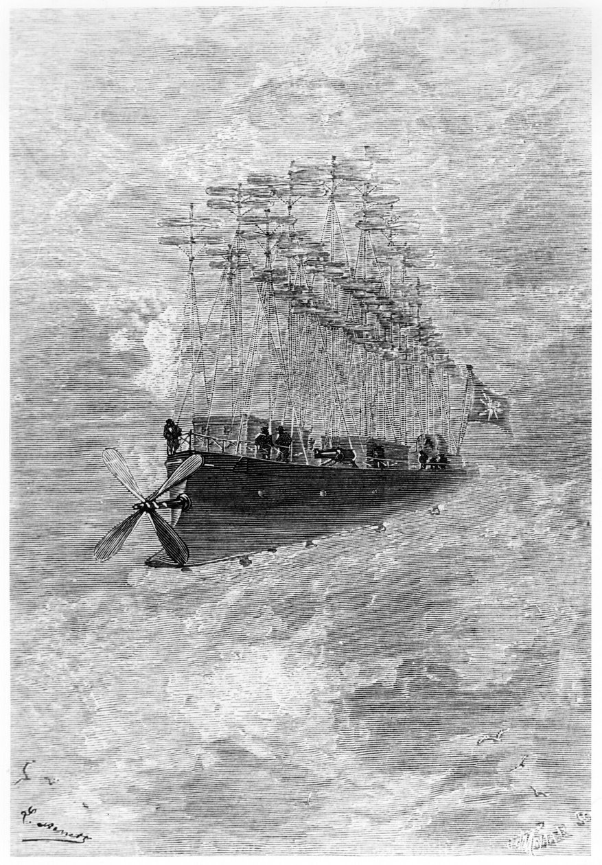 The Albatross, Illustration from 