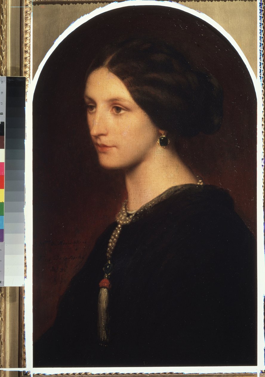 Portrait of the Countess Sophie Shuvaloff by Hippolyte Delaroche