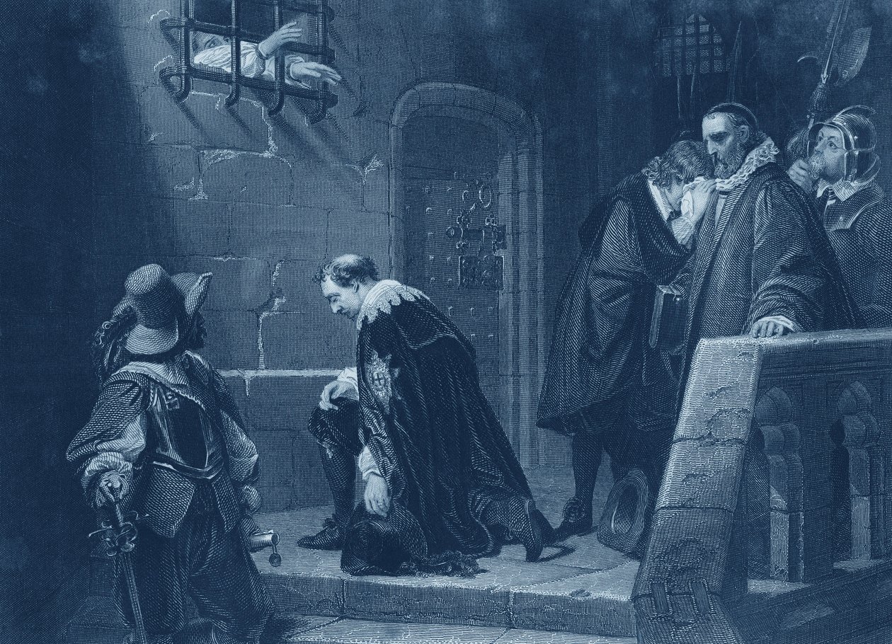 Lord Strafford Led to Execution by Hippolyte Delaroche