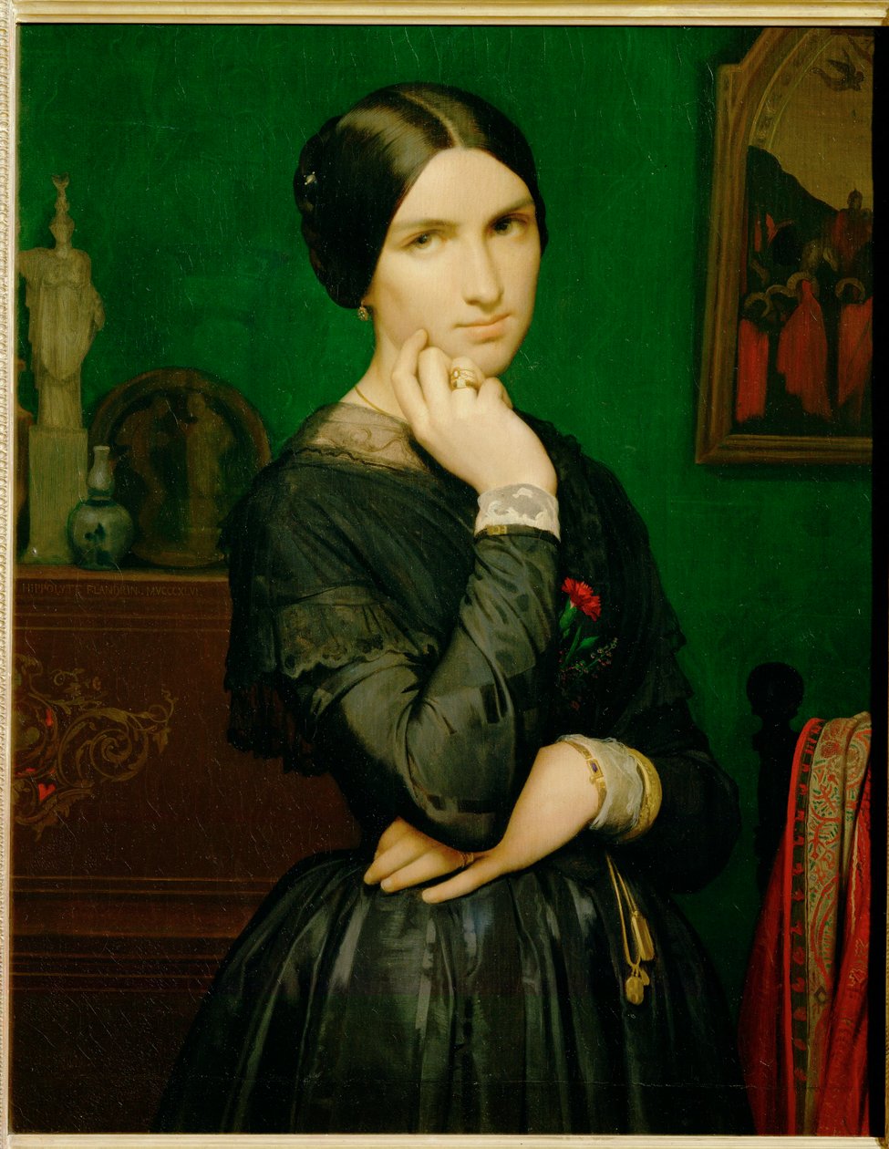 Mme. Hippolyte Flandrin by Hippolyte Flandrin