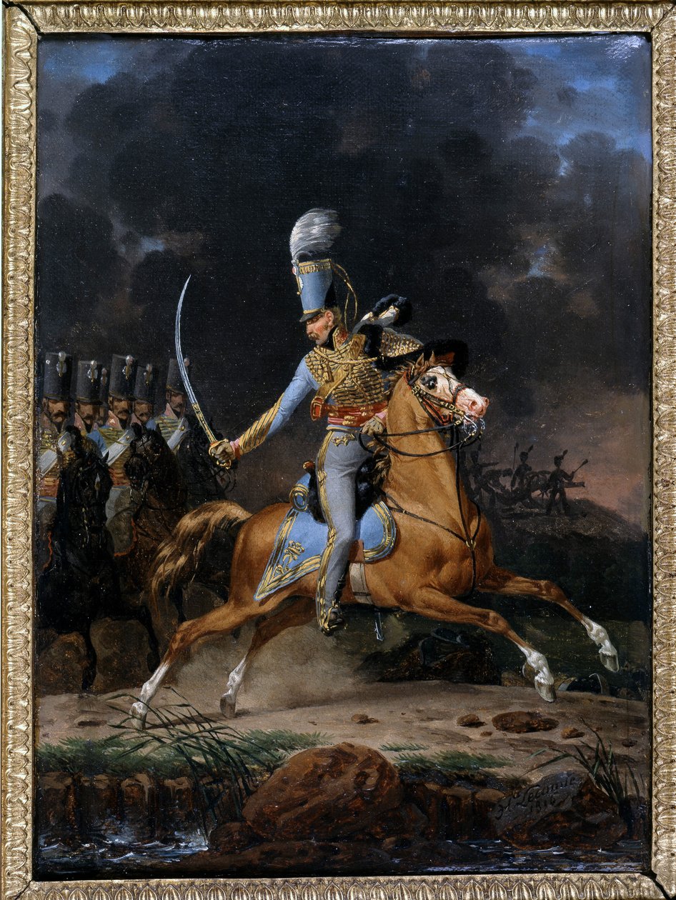 Colonel de Hussard circa 1815 - 1816. Collection The Soldiers of Yesteryear. Paris by Hippolyte Lecomte
