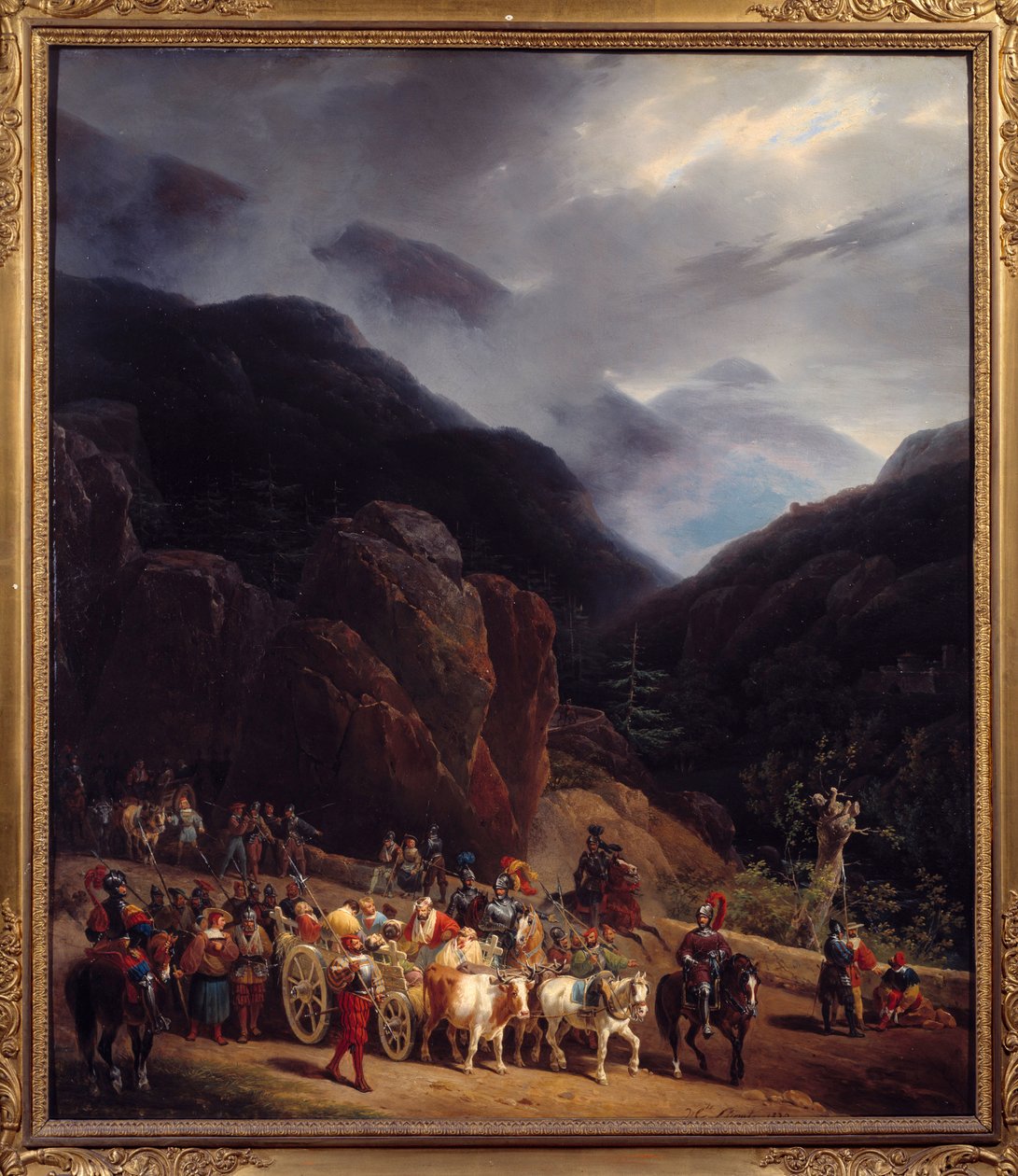 The return of the battle of Marignan by Hippolyte Lecomte